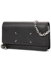 Stitch Large Chain Long Wallet Black - MAISON MARGIELA - BALAAN 3