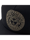 Stud Medusa Baseball Ball Cap Black - VERSACE - BALAAN 7