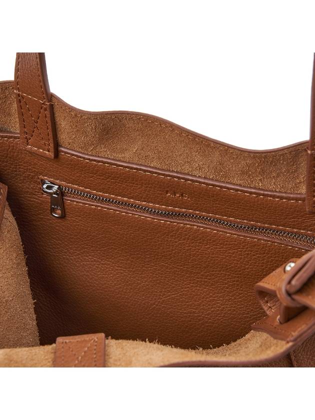 Maiko Medium Tote Bag Brown - A.P.C. - BALAAN 10