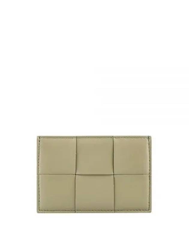 Intrecciato Lambskin Calfskin Card Wallet Travertine - BOTTEGA VENETA - BALAAN 2