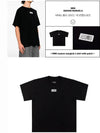 Ribbed Neck Short Sleeve T-Shirt Black - MAISON MARGIELA - BALAAN 4