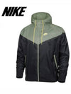 Sportswear Wind Runner Hooded Zip Up Black - NIKE - BALAAN 2