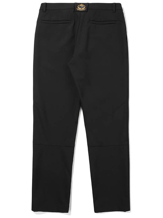 Tech Ventilation Straight Pants BLACK MAN - MALBON GOLF - BALAAN 2