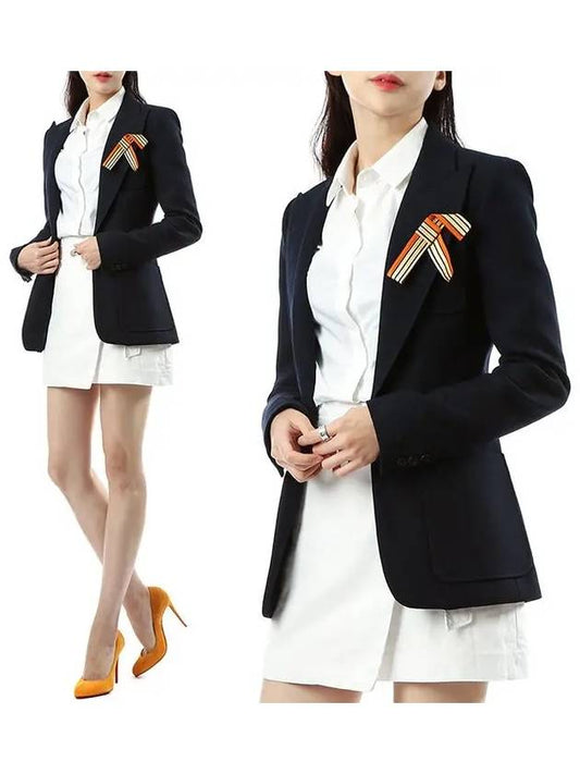 Ribbon Wool Blazer W1202T05000 410 - FAITH CONNEXION - BALAAN 1