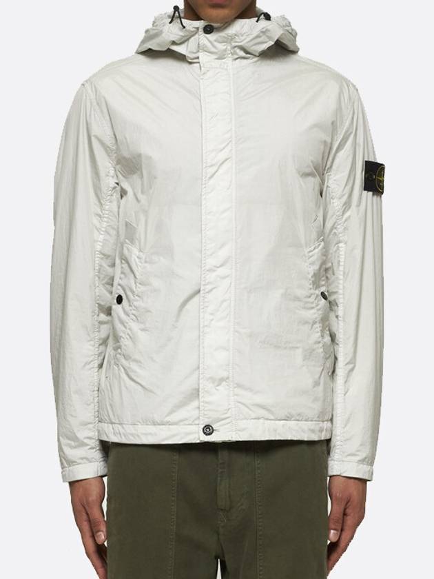 Crinkle Reps R NY Hooded Jacket Sky Blue - STONE ISLAND - BALAAN 5