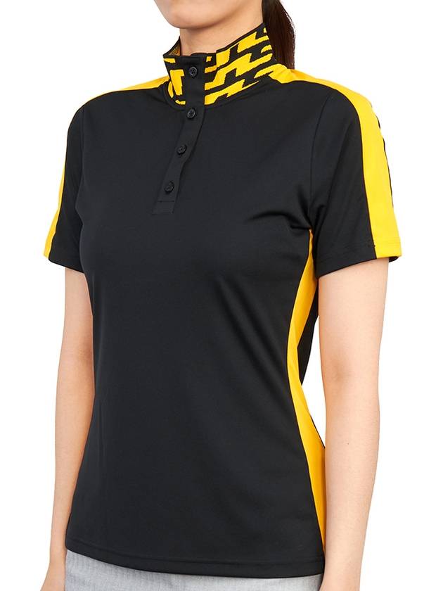 Golf wear women s short sleeve t shirt GWJT06467 9999 - J.LINDEBERG - BALAAN 3