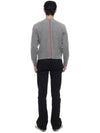 Arm Band Merino Wool Pique Knit Top Grey - THOM BROWNE - BALAAN 6