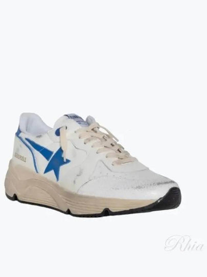 Running Sole Low Top Sneakers White Blue - GOLDEN GOOSE - BALAAN 2