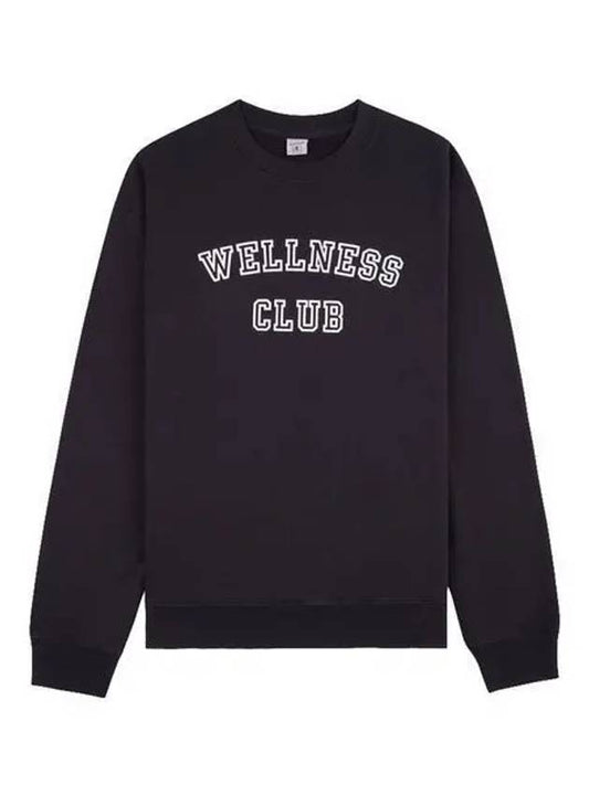 Wellness Club Sweatshirt Black CRAW237FB 1010890 - SPORTY & RICH - BALAAN 1