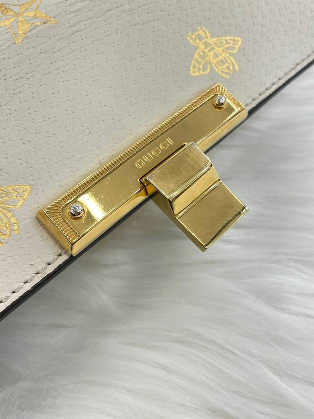 Women s Padlock Chain Cross Bag White 432182 Condition A - GUCCI - BALAAN 10