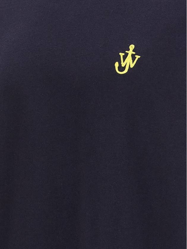 JW Anderson 'Anchor Embroidery' T-Shirt - JW ANDERSON - BALAAN 4