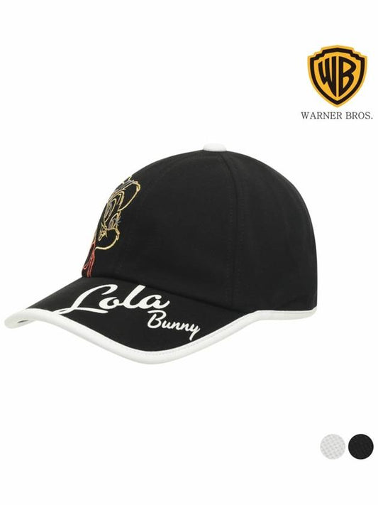 Warner Bros Women s Color Matching Embroidery Character Ball Cap WJ1LAC001 - SPARKS - BALAAN 1