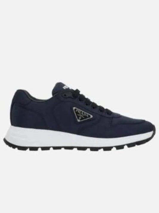 Prax 1 Re-Nylon Low Top Sneakers Blue - PRADA - BALAAN 2