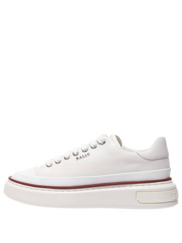 Maily Leather Low-Top Sneakers white - BALLY - BALAAN 2