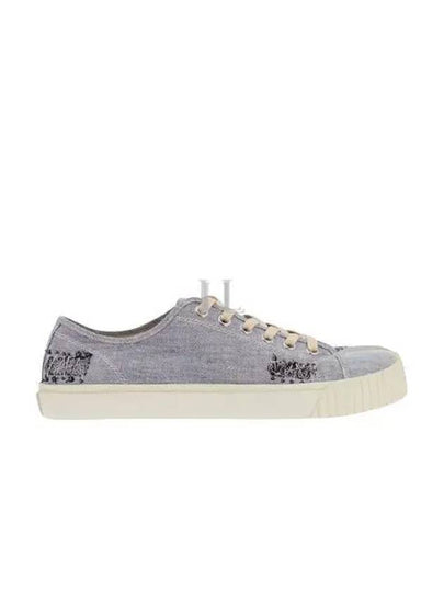 Tabi Cotton Low Top Sneakers Light Blue - MAISON MARGIELA - BALAAN 2