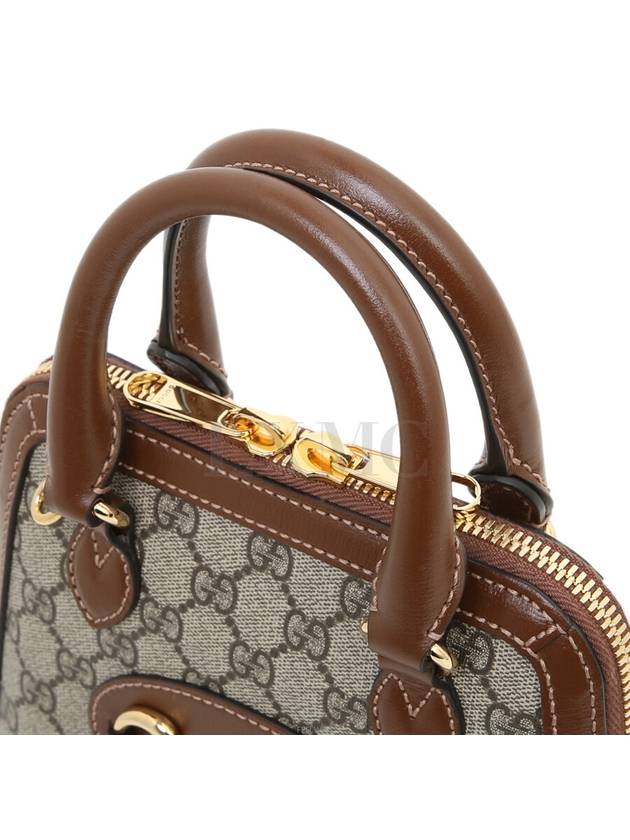 Horsebit 1955 Mini Top Handle 640716 Cross - GUCCI - BALAAN 6