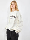 Graffiti Sweatshirt Sweatshirt Ivory - VOYONN - BALAAN 9