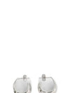 Rhodium Curved Mini Drop Earrings Silver - LEMAIRE - BALAAN 2