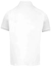 Logo Polo Shirt Optical White - MONCLER - BALAAN 4