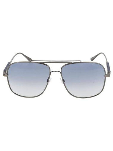 Sunglasses FT0669 12W DARK RUTHENIUM LUC BLUE GRAD - TOM FORD - BALAAN 1