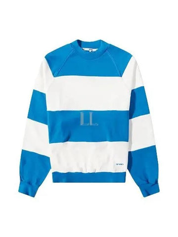 Striped Sweatshirt Dust Blue MRTWXJER035JER0107484 - SUNNEI - BALAAN 1