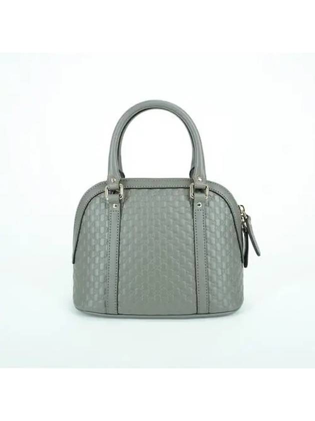 Microssima Small Dome Tote Bag Grey - GUCCI - BALAAN 4