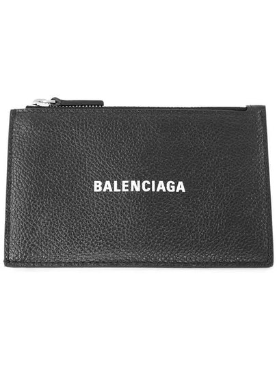 Logo Print Cash Card Wallet Black - BALENCIAGA - BALAAN 2