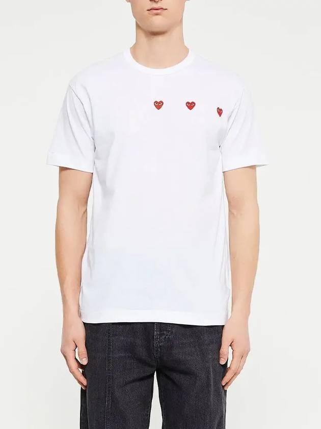 Men's LOGO COTTON T Shirt AXT3373 - COMME DES GARCONS - BALAAN 3