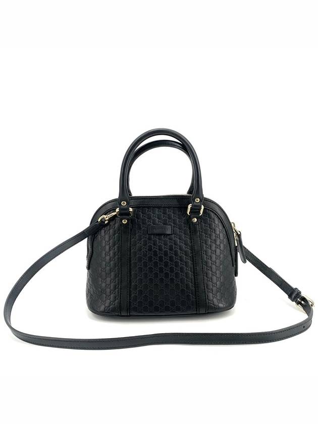 Microshima Mini Dome Tote Bag and Cross 449654 - GUCCI - BALAAN 10