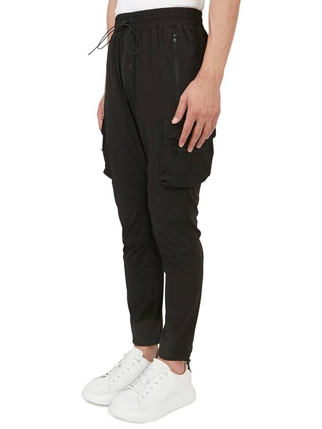 247 Drawstring Straight Pants Black - REPRESENT - BALAAN 3