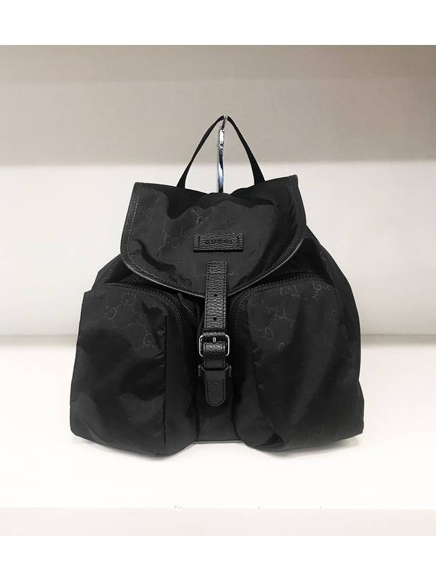 GG Pocket Nylon Backpack BLack - GUCCI - BALAAN 2