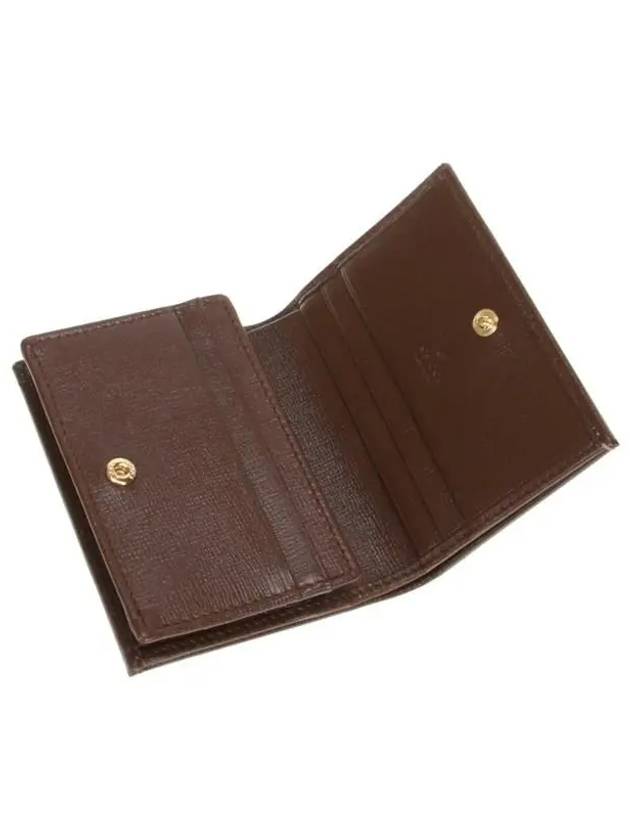 Horsebit 1955 Bifold Card Wallet Brown - GUCCI - BALAAN 7