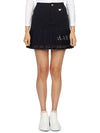 Golf Wear Women s Mini Pleated Skirt MLW 3B AE06 NAVY - MARK & LONA - BALAAN 2