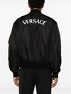 Logo Bomber Jacket Black - VERSACE - BALAAN 6