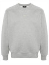 Boxy Micro Logo Sweatshirt Grey - A.P.C. - BALAAN 2