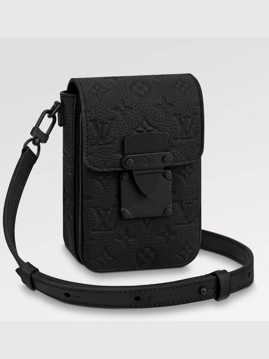 S-Lock Vertical Wearable Cross Bag Black - LOUIS VUITTON - BALAAN 2