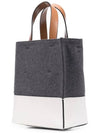 Museo Mini Wool Tote Bag Grey - MARNI - BALAAN 4