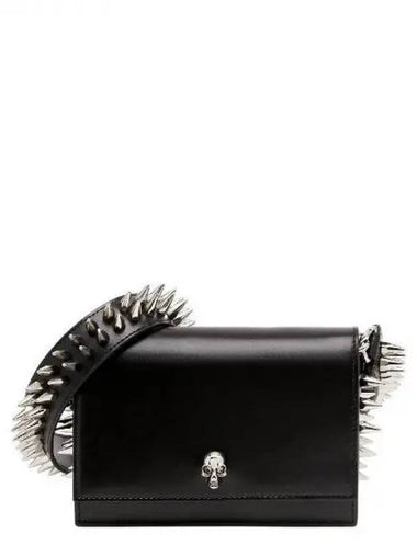 Alexander McQUEEN Biker Studded Small Skullback - ALEXANDER MCQUEEN - BALAAN 1