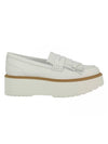 platform loafers white - HOGAN - BALAAN.