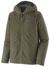 Men's Boulder Fork Rain Jacket Smolder Blue - PATAGONIA - BALAAN 2