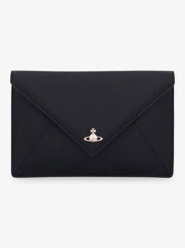 Envelope Clutch Black 5B010002WS000BN402 - VIVIENNE WESTWOOD - BALAAN 1