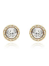 Una Angelic Stud Earrings White Gold - SWAROVSKI - BALAAN 4