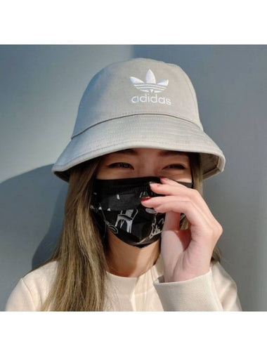 01GN4905OriginalTrefoil Bucket HatGray - ADIDAS - BALAAN 1