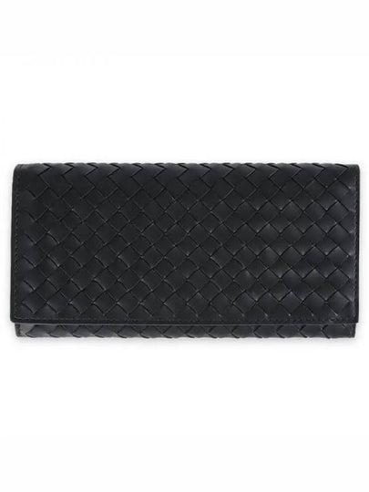 Intrecciato Long Wallet Black - BOTTEGA VENETA - BALAAN 2