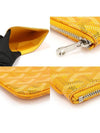 APMSENAT2 MM 08 Yellow Goyadin Canvas Senna Clutch - GOYARD - BALAAN 6