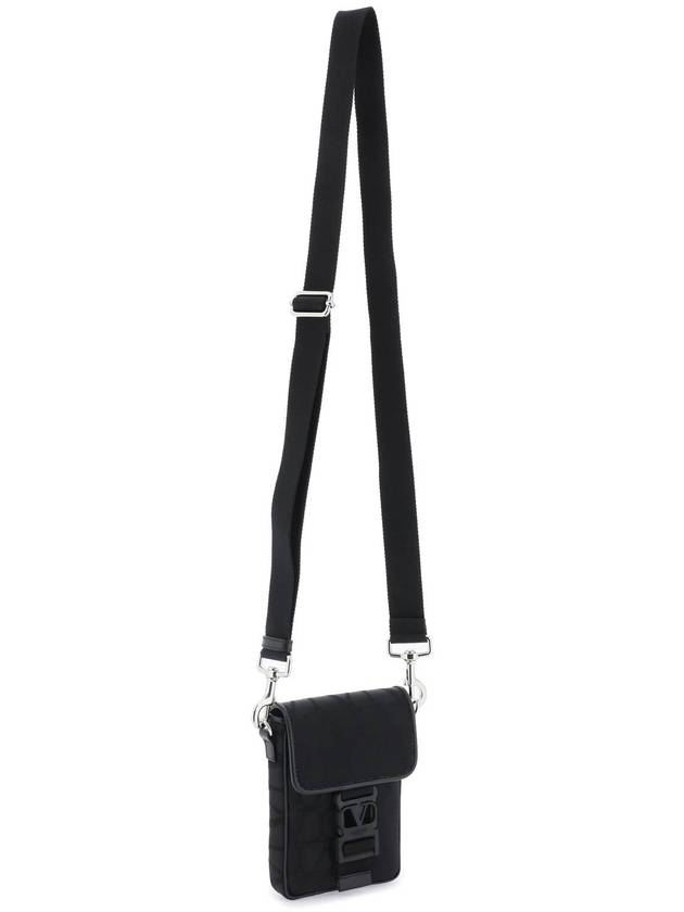 black iconographe mini crossbody bag - VALENTINO - BALAAN 3