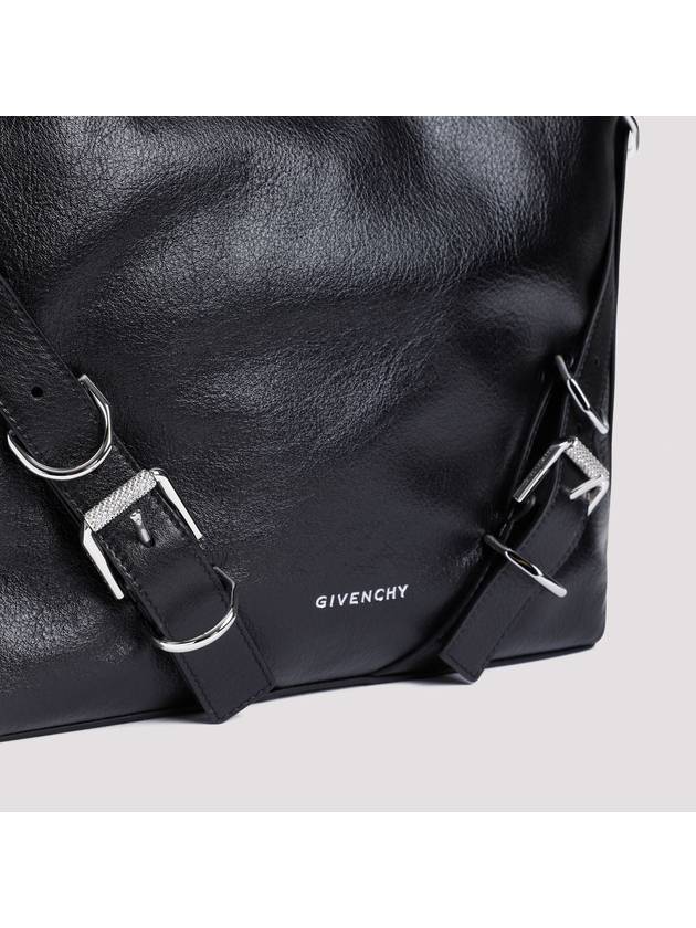 Voyou Leather Shoulder Bag Black - GIVENCHY - BALAAN 7