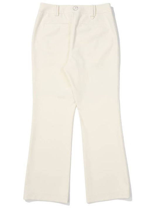 Side point performance pants CREAM WOMAN - MALBON GOLF - BALAAN 2