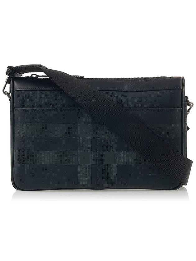 Rambler Check Cross Bag Charcoal - BURBERRY - BALAAN 4