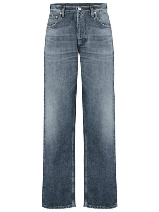Washed Japanese Denim Jeans Blue - BURBERRY - BALAAN 1